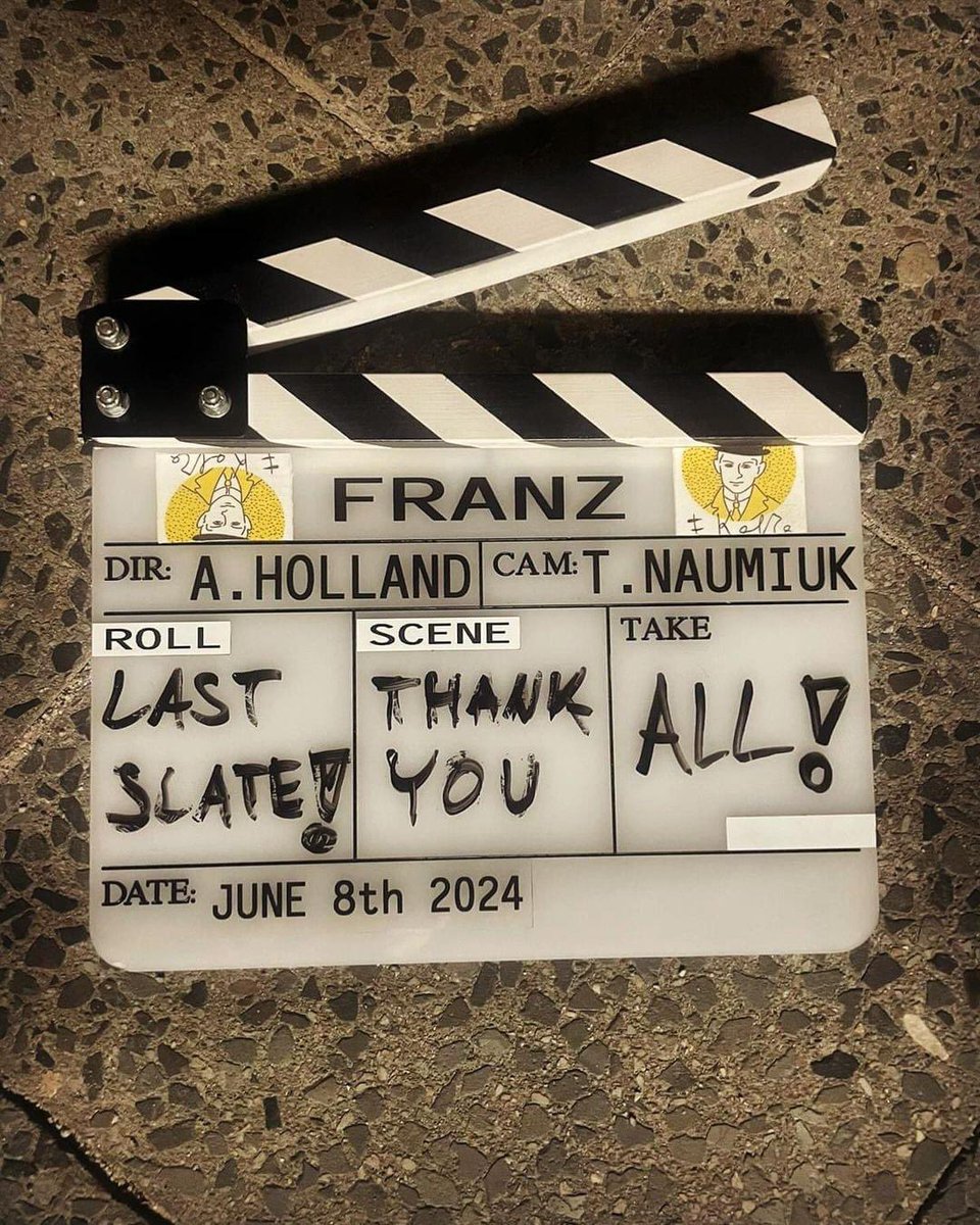 Shooting on Agnieszka Holland’s Kafka biopic Franz concluded last week.