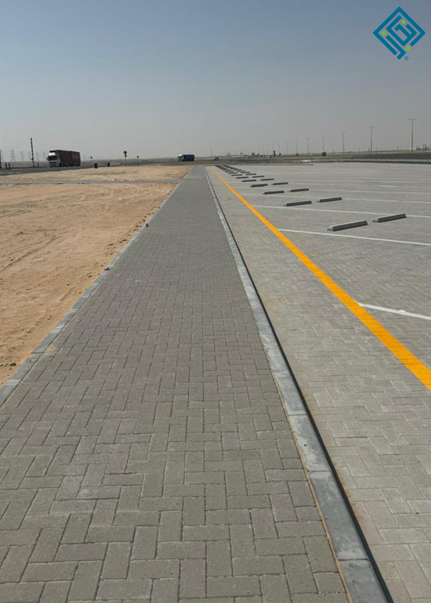 InjazNational's tweet photo. Exciting News! The Construction of Parking for Trucks at #ADNOC Plot P9, Al Faya Road E75 is now complete! This milestone showcases our commitment to enhancing logistics and transportation infrastructure. #road #infrastructure #fypシ゚ #fypシ゚viralシ https://t.co/1NfUKPxdU1