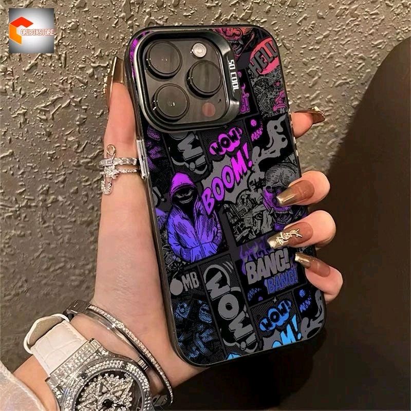 PREMIUM MATTE HARD CASING HP😍😍 GRAFFITI CASE  UNTUK IPHONE 7 8 7+ 8+ 11 12 13 14 15 PRO PROMAX  s.shopee.co.id/5VABR5zR7Y?sha…