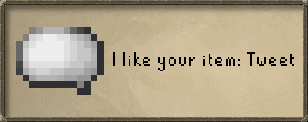 RenderSoft's tweet photo. Now you can like tweets, RuneScape style! https://t.co/VdxOD4ZlvJ