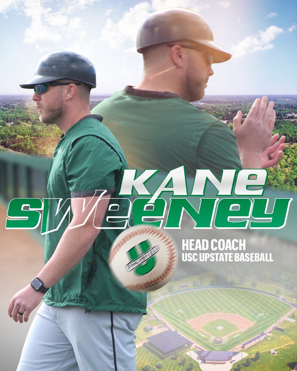 The architect of one of the nation's premier offenses, Kane Sweeney is the next leader of the Spartan program

He earns to helm after helping Upstate to 159 wins over the past five seasons, the winningest period in program history

🔗 | upstatespartans.com/news/2024/6/14…

#SpartanArmy ⚔️