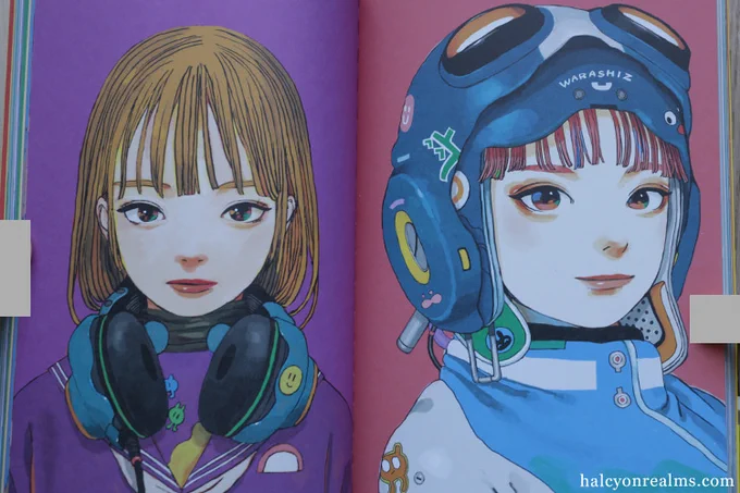 Dandelion is the 2nd illustrated art book by , a bold &amp; vibrantly colored collection of impish female portraits adorned in stylish street apparel and futuristic headphone tech gear. Explore more in my review -  