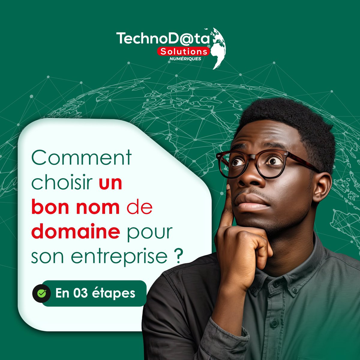 TechnodataB's tweet photo. Votre nom de domaine peut faire toute la différence! ✨
Découvrez nos 3 conseils pour choisir celui qui boostera votre présence en ligne. 🌐
Prêt à réserver votre nom de domaine ? Contactez-nous dès aujourd'hui pour le faire.🤝🏾😊
#TDS #NomdeDomaine #siteweb #DomainNameTips https://t.co/BcqOOVJ9gh