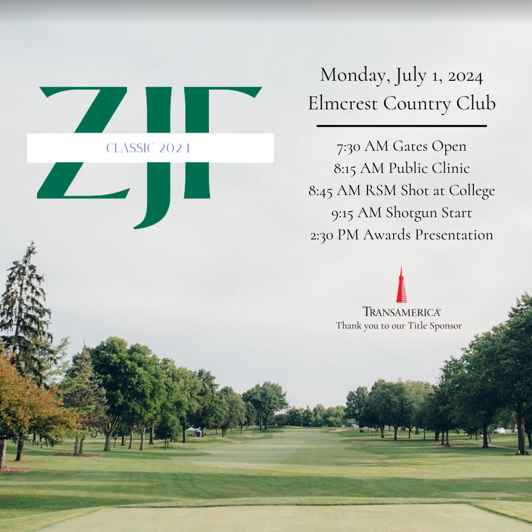 Zach Johnson Foundation (@zjfoundation) on Twitter photo Sponsor Highlight
Thank you, <a href="/Transamerica/">Transamerica</a> , for supporting our mission and community. โณ๏ธ Sponsor Highlight
Thank you, <a href="/Transamerica/">Transamerica</a> , for supporting our mission and community. โณ๏ธ