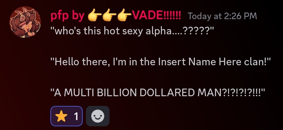 IKON4169's tweet image. this server is hell

#INSERTNAMEHERE