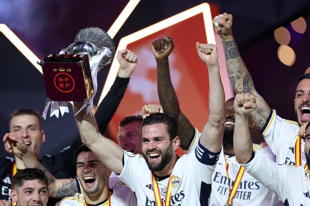 FabrizioRomano's tweet photo. 🚨🇪🇸 Nacho has still not agreed terms with Al Ittihad, after two year contract proposal — not a done deal yet.

Real Madrid also still waiting for his formal, final communication on decision about his future.

Al Ittihad are on it but it’s still in Nacho’s hands, taking his time. https://t.co/9fsPzkayml