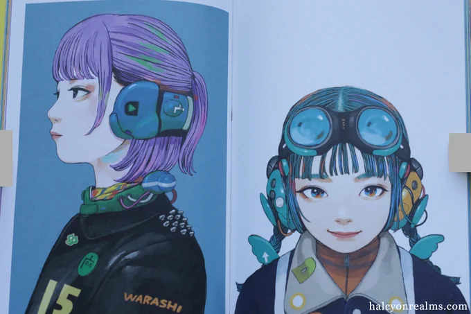 Dandelion is the 2nd illustrated art book by , a bold &amp; vibrantly colored collection of impish female portraits adorned in stylish street apparel and futuristic headphone tech gear. Explore more in my review -  