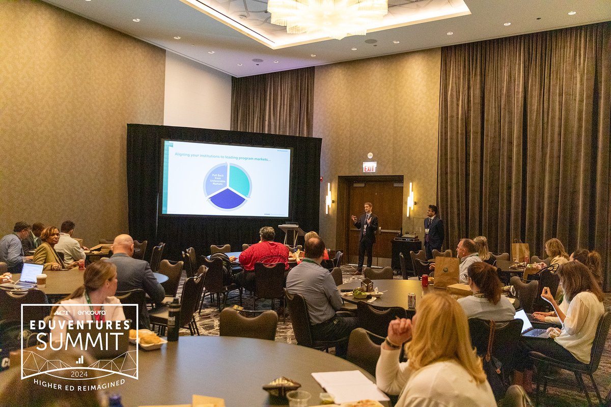 EduventuresInc's tweet photo. Thank you M. Mughees Khan and Clint Raine for sharing actionable insights in today's #EVSummit24 breakout session on "Leading the Pack: Insights on the Latest Academic Programs to Watch." https://t.co/VNiypeD6KN