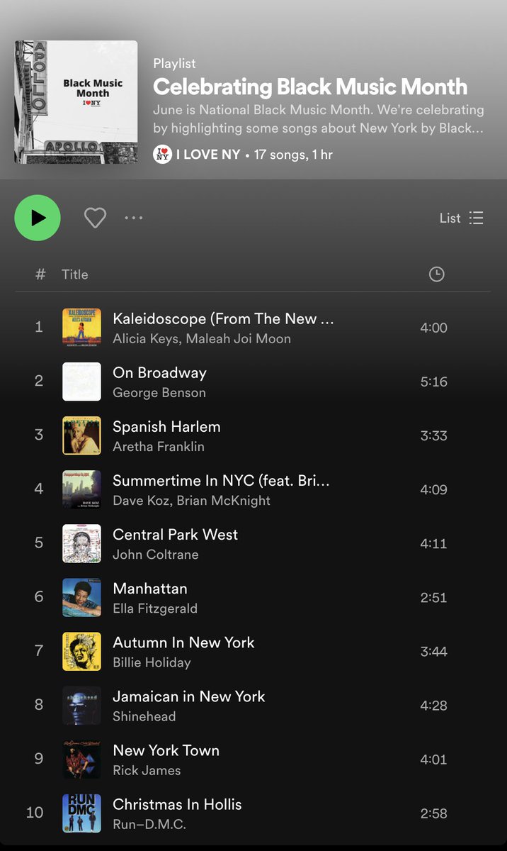 LAGRANT (@lagrantcomm) on Twitter photo I ❤️ NY Celebrates Black Music Month - Check Out Our Client’s Playlist!
open.spotify.com/playlist/4sly2……
#BlackMusicMonth #ILoveNY #LAGRANTCOMMUNICATIONS <a href="/I_LOVE_NY/">I LOVE NEW YORK</a> I ❤️ NY Celebrates Black Music Month - Check Out Our Client’s Playlist!
open.spotify.com/playlist/4sly2……
#BlackMusicMonth #ILoveNY #LAGRANTCOMMUNICATIONS <a href="/I_LOVE_NY/">I LOVE NEW YORK</a>