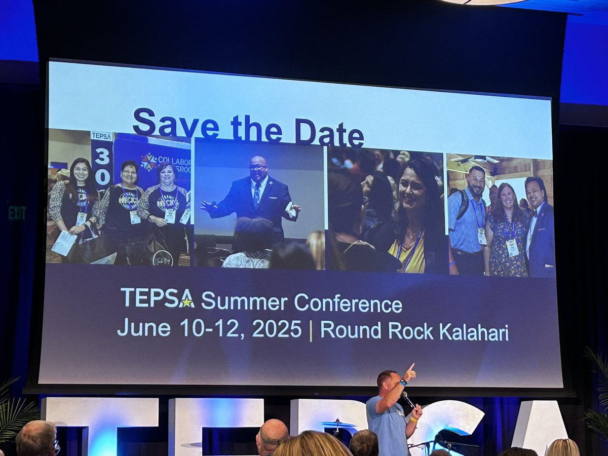 Hey hey PK-8 leaders!!! SAVE THE DATE!! 
<a href="/TEPSAtalk/">TEPSA</a> <a href="/TEPSARegion4/">TEPSA Region 4</a>!
Where the BEST leaders lead!  
Haven’t joined??? Visit Tepsa.org today! 
#WeLeadTX 
<a href="/ChannelviewISD/">Channelview Independent School District</a>