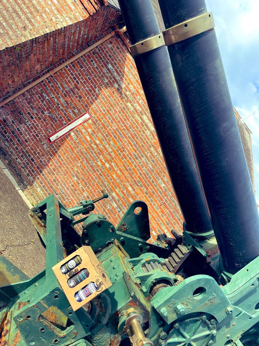 When your go home beverages from <a href="/PMBrewCo/">Powder Monkey Brewing Co</a> are surrounded by historic ordnance!
