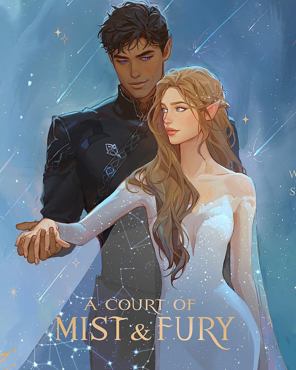 feysandmonth's tweet image. “That night I had danced with her until dawn, barely daring to hope that she might be starting to return a fraction of what I felt for her.”

art by @frostedsparrow