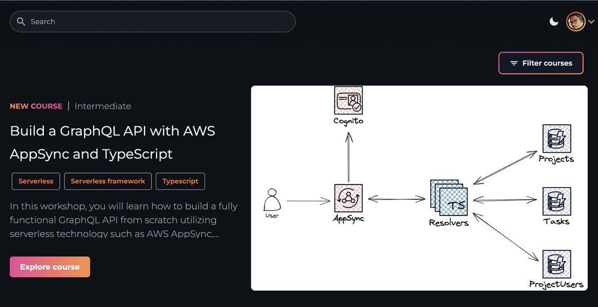 🎉🎉🎉New free workshop available 
educloud.academy
#serverless #aws