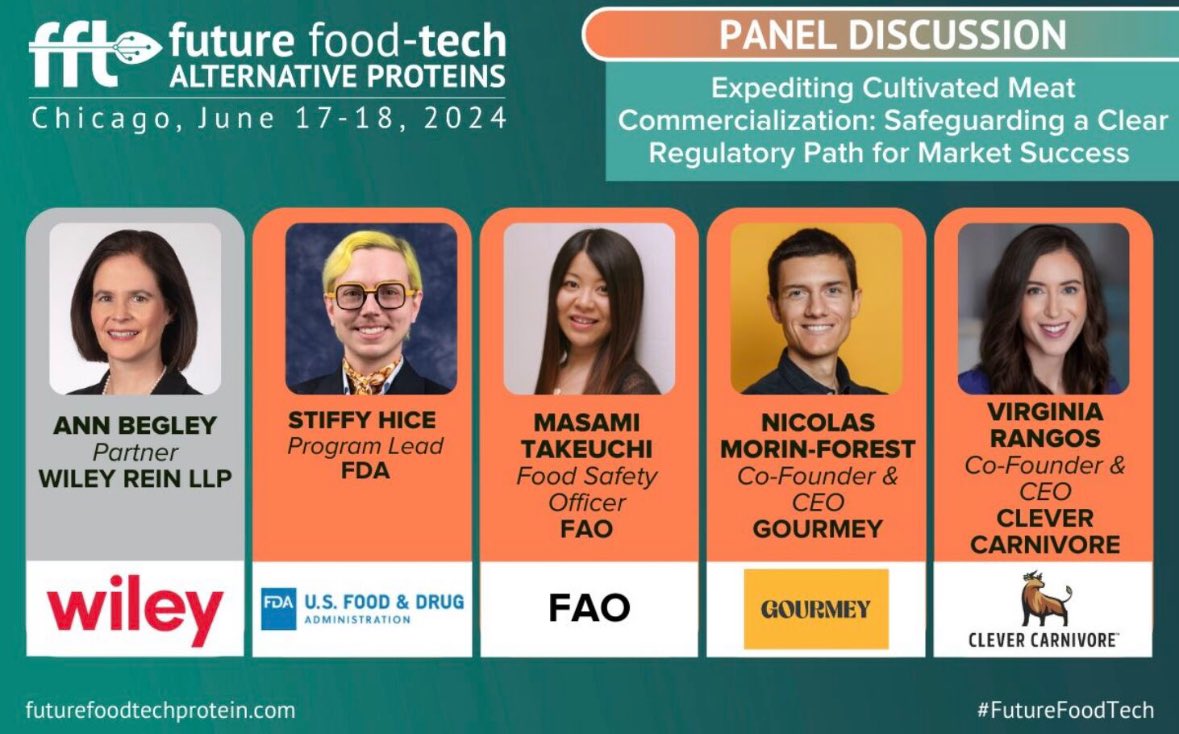 Clever Carnivore π₯©π¬π β¨ (@clevercarnivore) on Twitter photo We're looking forward to being a part of this panel discussion around cultivated meat's commercialization and regulatory journey at <a href="/foodtechinvest/">Future Food-Tech</a> Chicago next week! #FutureFoodTech π« We're looking forward to being a part of this panel discussion around cultivated meat's commercialization and regulatory journey at <a href="/foodtechinvest/">Future Food-Tech</a> Chicago next week! #FutureFoodTech π«