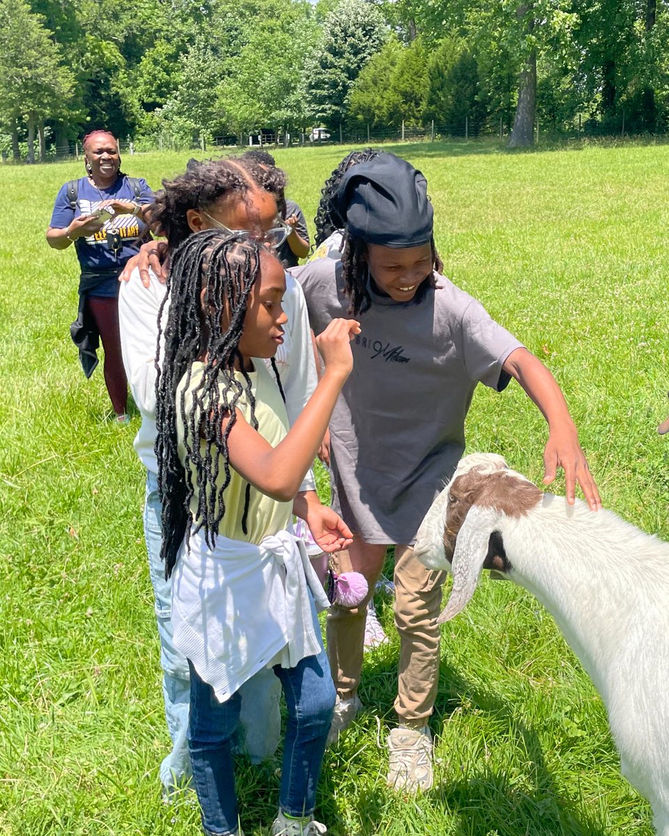 That's a wrap on our last field trip of the school year! We've had an un-baa-lievable time exploring nature, learning, and making memories with so many students and teachers. Thank you for making this school year unfor-goat-able! #environmentaleducation
