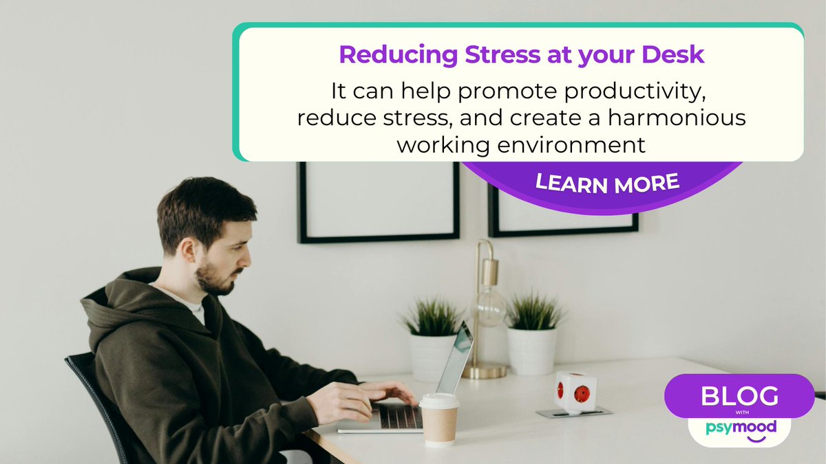 mypsymood's tweet image. Discover how to create a zen office workspace that boosts productivity and reduces stress. 

Read full: psymood.com/reducing-stres…

#PsyMood #ZenWorkspace #Productivity #StressRelief #MentalHealth #Mindfulness  #OfficeLife #PersonalGrowth #WorkplaceWellness