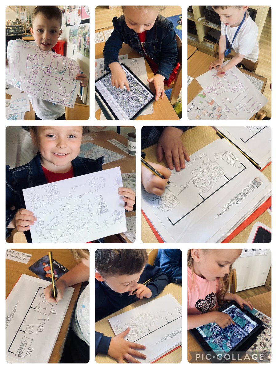 We have had such fun learning all about our local area and the fantastic city we live in. We used iPads to look at an aerial view on google earth and used all of our knowledge to create our own maps 🌎🗺️ <a href="/CroxtethC/">CroxtethCPS</a> <a href="/ReceptionP_CCPS/">Year Nursery P at Croxteth Primary</a>