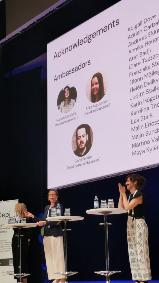 Amaia Calderón-Larrañaga (@amaiacalderon) on Twitter photo One can say it louder but not clearer: THANKS #27NKG ambassadors for your generosity and professionalism 💜 The succes of our congress is to a great extent thanks to you! We hope you found the experience rewarding 🥰
Special thanks <a href="/mariamkirva/">Mariam Kirvalidze</a>
<a href="/Ee_augustsson/">Erika_augustsson</a> <a href="/GiorgiBeridze_/">Giorgi Beridze</a> 🙏 One can say it louder but not clearer: THANKS #27NKG ambassadors for your generosity and professionalism 💜 The succes of our congress is to a great extent thanks to you! We hope you found the experience rewarding 🥰
Special thanks <a href="/mariamkirva/">Mariam Kirvalidze</a>
<a href="/Ee_augustsson/">Erika_augustsson</a> <a href="/GiorgiBeridze_/">Giorgi Beridze</a> 🙏