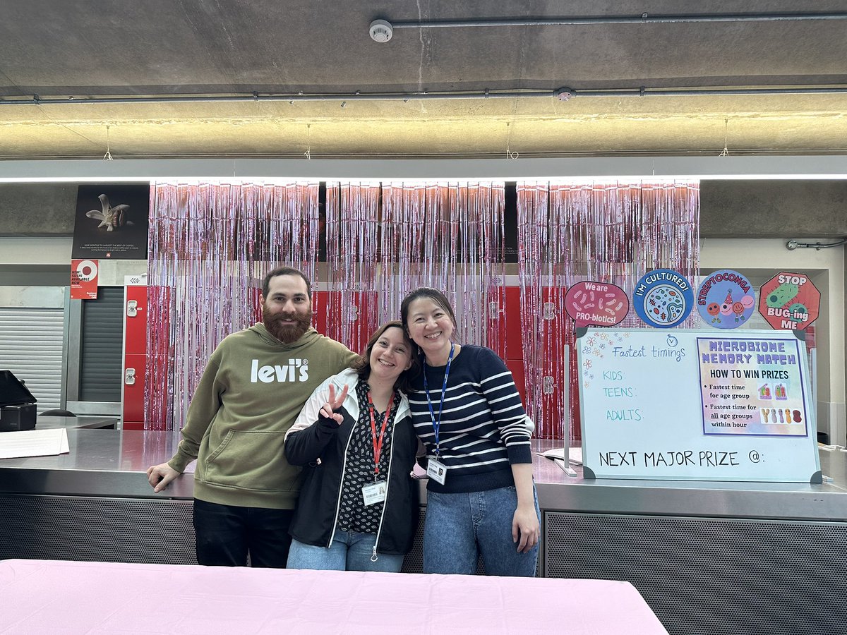 Sherrianne Ng (@sherrianneng) on Twitter photo One more sleep until our “SheBlooms: Supporting Female Health” stand <a href="/ExRdFestival/">Great Exhibition Road Festival</a> 🙌
Yesterday, these brilliant scientists were hard at work making large batches of slime for Microbiome Makers! 🧫
Today, 3 of us decorated the stand! 🌸
Find us at the Brilliant Bodies Zone 😊 One more sleep until our “SheBlooms: Supporting Female Health” stand <a href="/ExRdFestival/">Great Exhibition Road Festival</a> 🙌
Yesterday, these brilliant scientists were hard at work making large batches of slime for Microbiome Makers! 🧫
Today, 3 of us decorated the stand! 🌸
Find us at the Brilliant Bodies Zone 😊