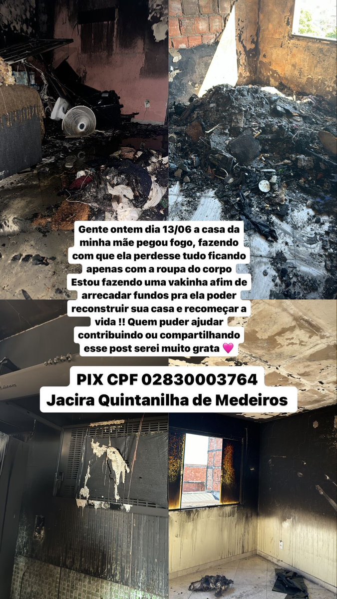 coequinta's tweet photo. gente, ontem a noite, a casa da minha mãe pegou fogo aqui no Jardim América. Fizemos uma vakinha pra poder ajudá-la a recomeçar a vida novamente. O fogo lambeu tudo, não sobrou nada. Gostaria de pedir ajuda de vocês com qualquer quantia ou até mesmo dar RT pra ajudar a divulgar! https://t.co/vub8WbcVHc