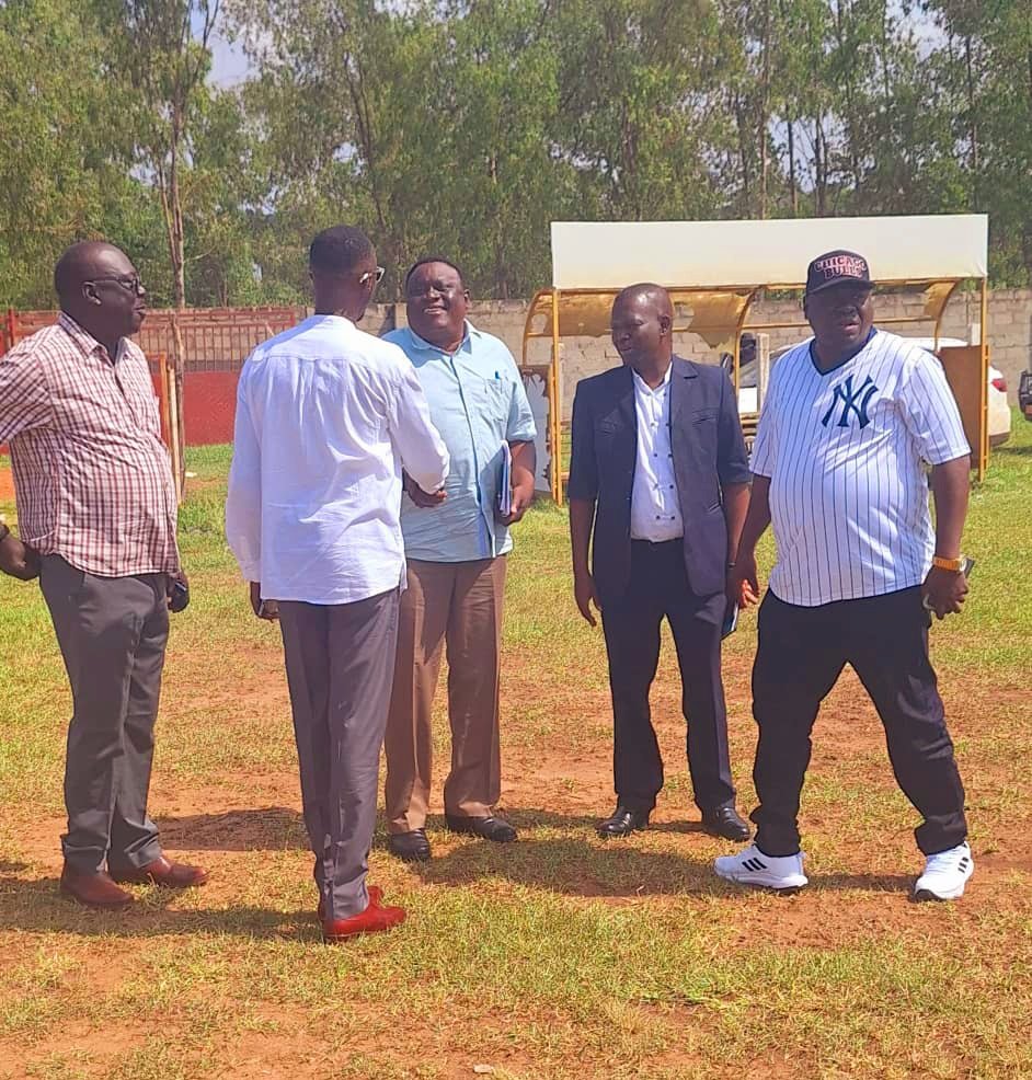 Today we received a team of contractors and consultants entrusted with the construction of Akii Bua stadium.  A few more paperwork before the real work kicks off. Thanks to HE.