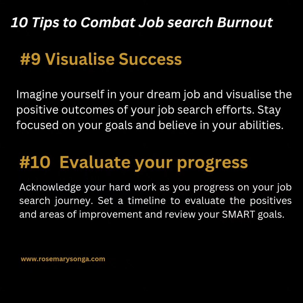 songacommspr's tweet photo. 🎯 Experiencing job search burnout? My top 10 tips continued! See tip #1-6 in previous tweet!
https://t.co/JDFCzgPVeG 
#Careerbranding #jobsearch #burnout #jobsearchburnout #jobsearchblues #Careerstrategist #Careers #corporateprofessional  #jobs https://t.co/gCgb23890W