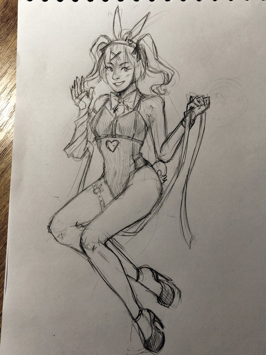 Kokirinkk's tweet photo. 🐰💘
#hatsunemiku #vocaloidtwt #vocaloidart #hatsunemikufanart #rabbithole #DECO27 #sketch #traditionalart https://t.co/OaPR9tenvL