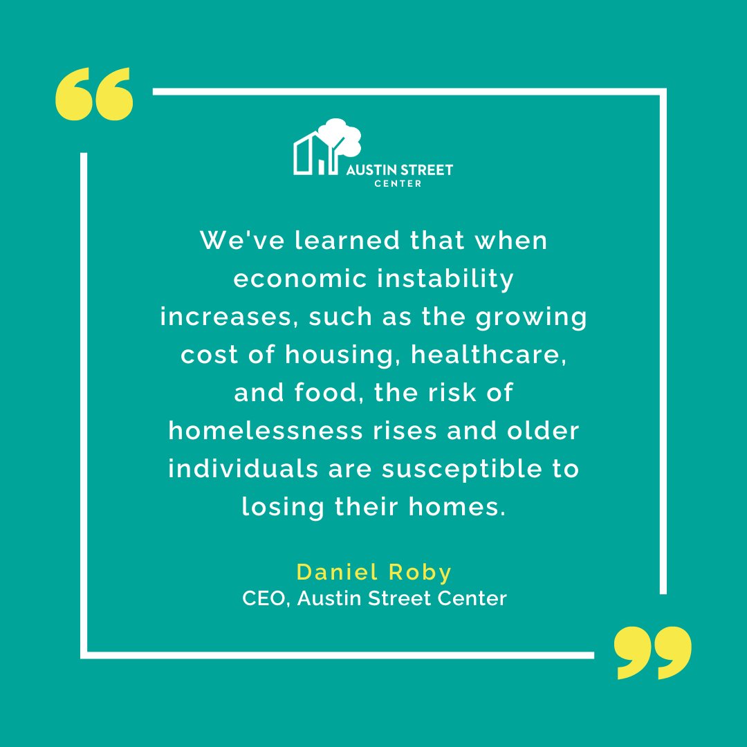 AustinStreetCtr's tweet image. Did you know individuals aged 50 years and older are the fastest-growing group facing homelessness in the U.S.? Shockingly, according to @naehomelessness, these numbers are predicted to triple by 2030. Learh how you can #HelpThemHome at bit.ly/3z54xJ5.