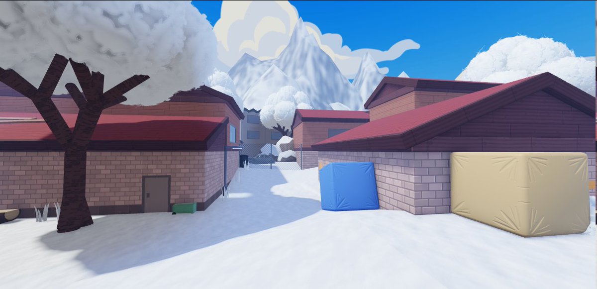 ZomebodyRoblox's tweet image. Finished detailing the second map for Paint Punks. Getting a lot closer to the game's release now. Just two more maps and 4 more characters to work on.
Super excited. 👀