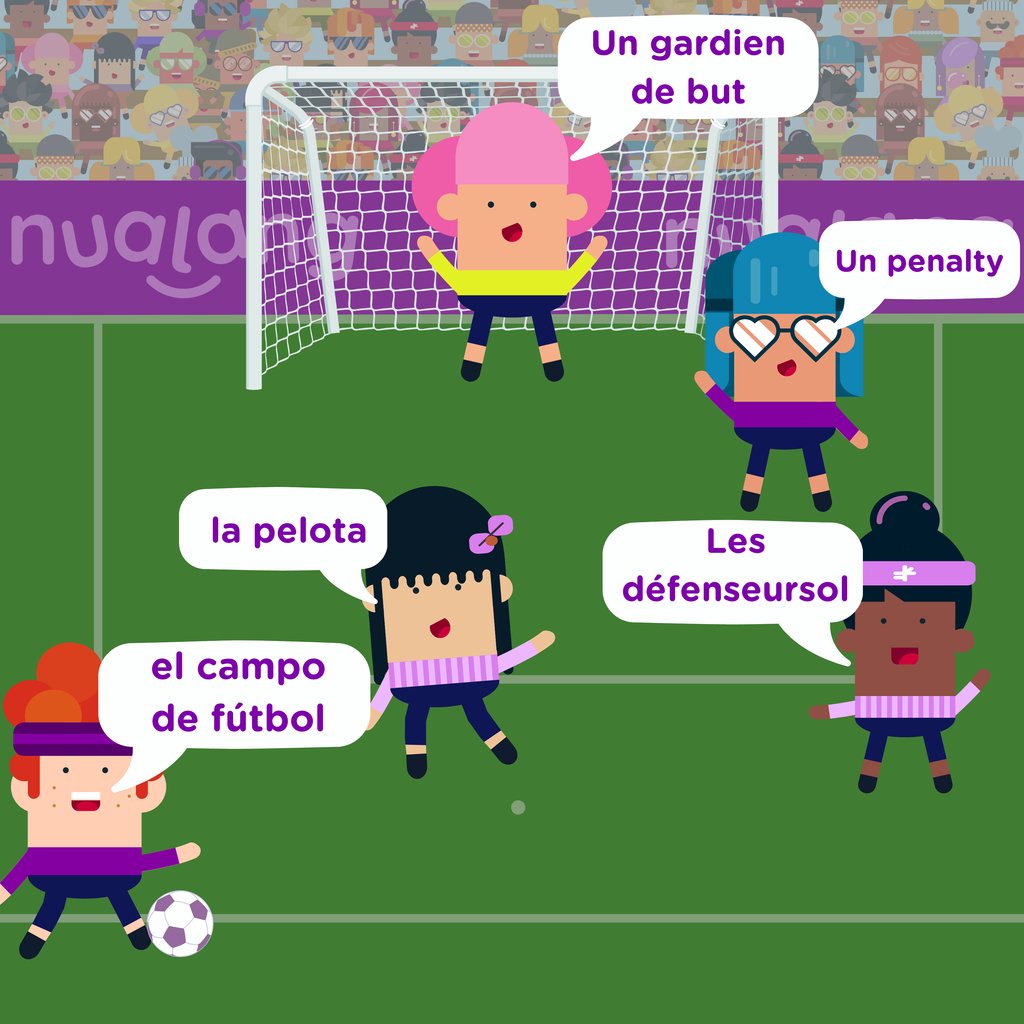 nualangapp's tweet photo. ⚽️🇪🇺🏆As the Euros kick-off why not celebrate by learning a new language? Dive into German, Spanish, French, and more on Nualang. Cheer for your top team in their native language!🎉⚽️⁠
⁠
#euro2024 #learnlanguages #footballfans #euros #langchat⁠
#worldlangauges #edtech #wlteach https://t.co/BTD9RBeWgD