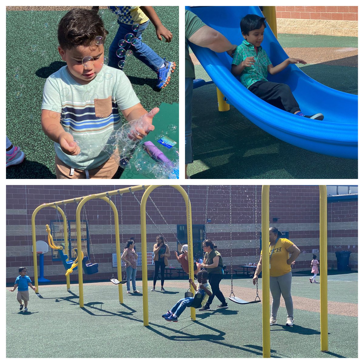 MrsThornsWorld's tweet image. End of Year fun on the playground with our wonderful families. #MrsThornsRoseGarden #NBTECCisRedHot #NBTeamPreschool @NBTECC @mrpassner