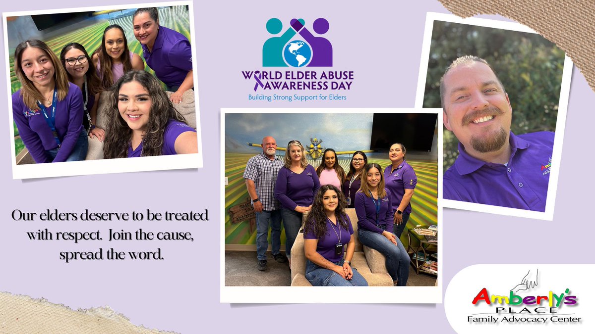 Tomorrow is Elder Abuse Awareness Day! As a team, we’re proudly wearing purple to shed light on this important cause. Elder abuse affects countless individuals worldwide, and it’s our duty to be their voice and raise awareness.#ElderAbuseAwareness #WearPurple #StandUpForSeniors