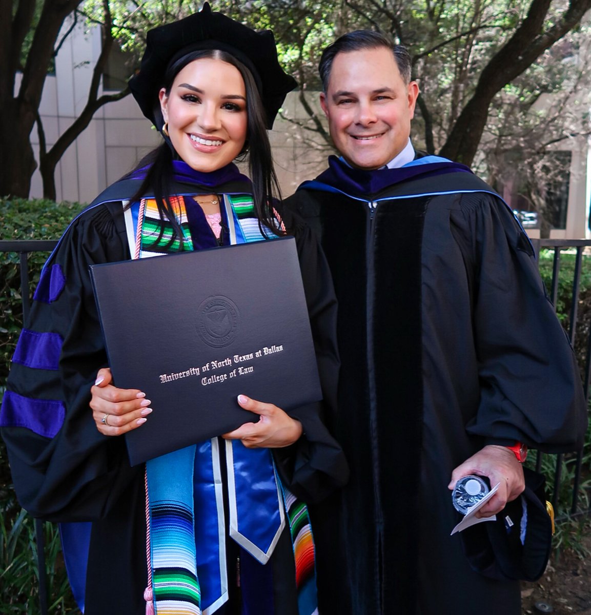 This Father's Day promises to be especially memorable for <a href="/untdallaslaw/">UNT Dallas College of Law</a> 2024 graduate Zoe Kiraly and her dad. More than parent and child, they both earned their law degrees from #UNTDallas and only five years apart. #FathersDay

To read this story, visit: untdallas.edu/news/col_fathe…