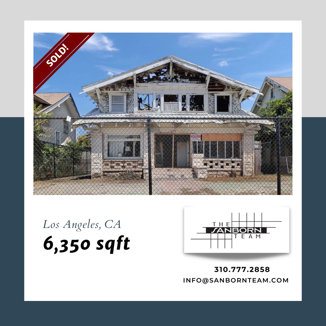 sanbornteam's tweet photo. [SOLD] Congratulations to the new owners of this excellent investment property. Thank you to everyone involved in seeing this sale through!

Nancy Sanborn | DRE# 00771096
Brian Joy | DRE# 01324371
Berkshire Hathaway HomeServices California Properties
#losangeles #larealestate https://t.co/98PgyU68Dd