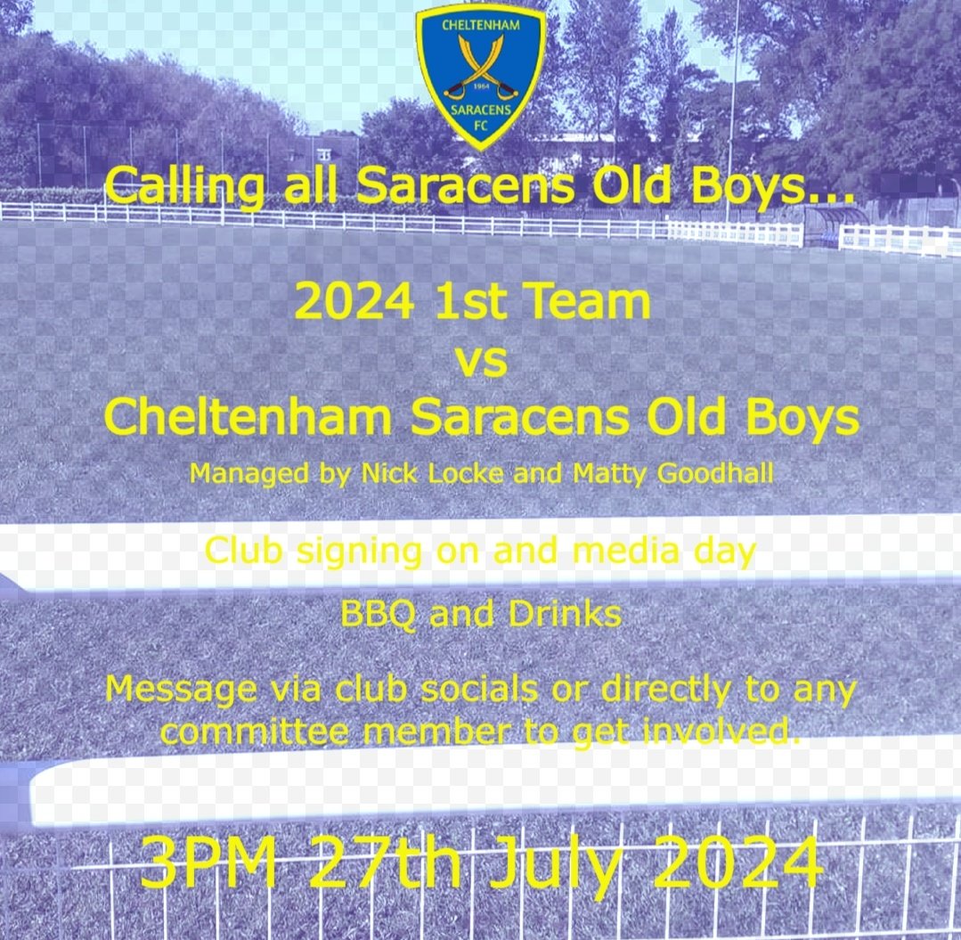 Cheltenham Saracens FC tweet media