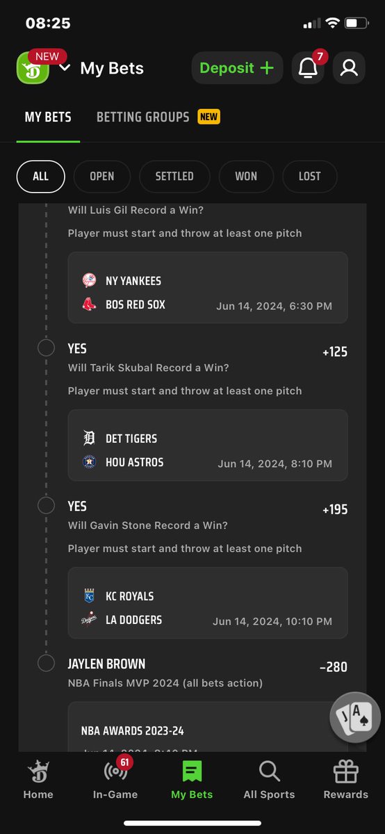 TailTheTicket's tweet photo. (1/2 Check next post) 

Lots of good action today. 

#NBA #NBAFinals #MLB #MLBTwitter #DraftKings #Fanatics https://t.co/5NUzaxUDN6