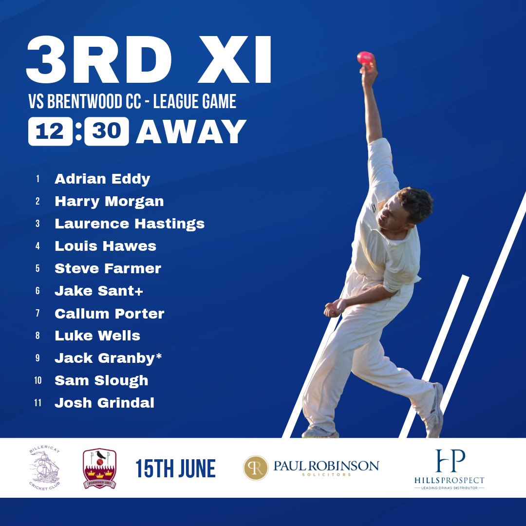 Here’s our away games this weekend ✈️🏏