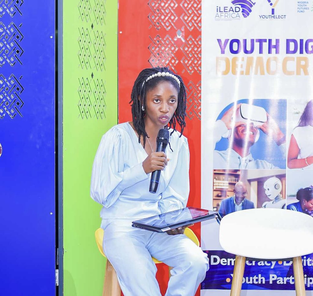 ilead4africa's tweet photo. This week, we hosted the maiden Youth #DigitalDemocracy Dialogue to celebrate 🇳🇬 Democracy Day. The event focused on empowering youth to use digital tools for democratic change, transparency, and civic engagement. We're inspired by the passion &amp; ideas shared.

#iLeadAfrica #YDDD https://t.co/xBQPxG8mKe