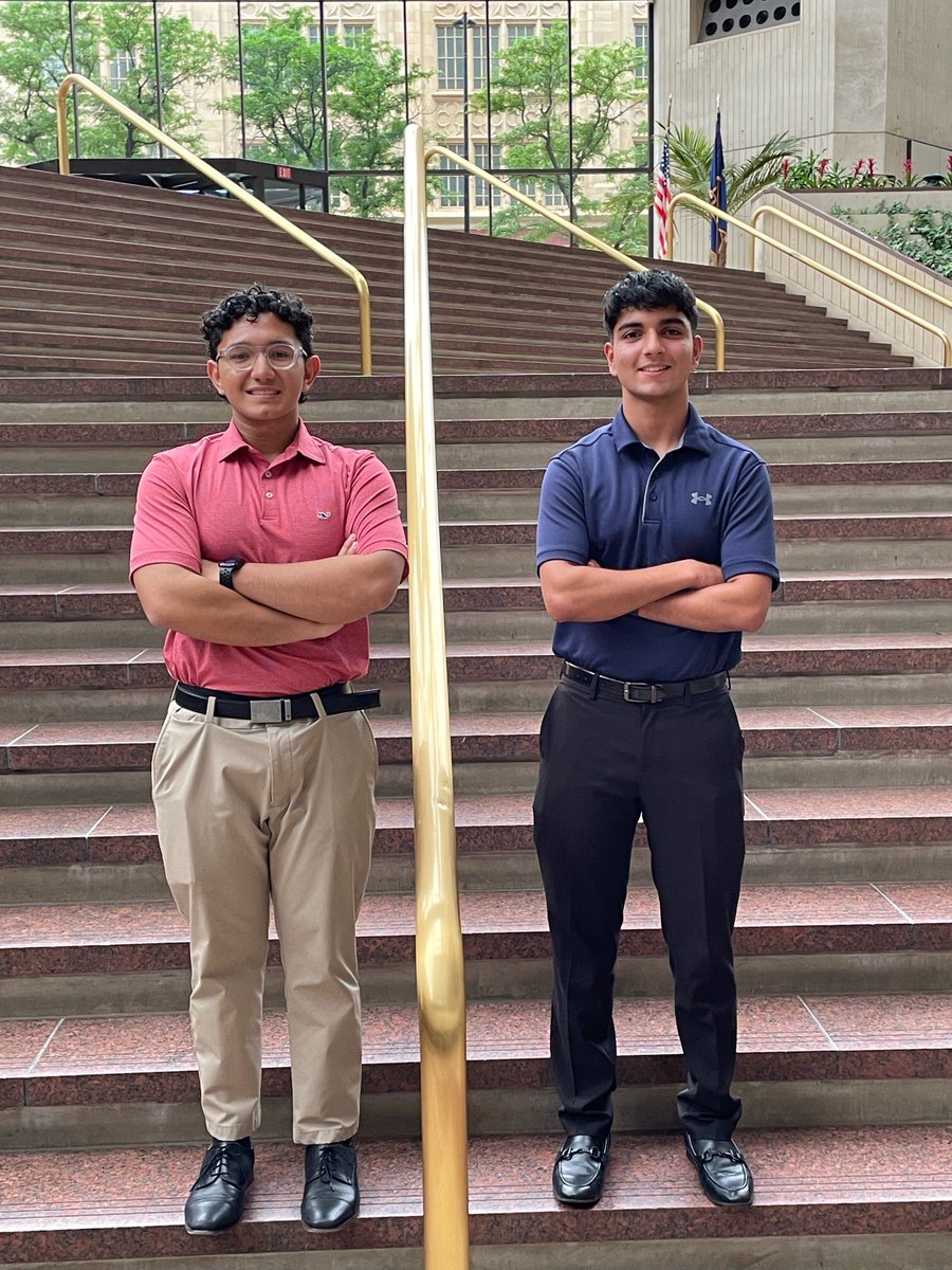 Introducing our 2024 #BofAStudentLeaders , Alonzo Dozal - Northwest High School and Avyay Sharma - East High School. Both of this year’s leaders are rising seniors and will be interning at <a href="/GoodwillKS/">Goodwill Kansas</a> this summer. Watch for great things from these leaders.