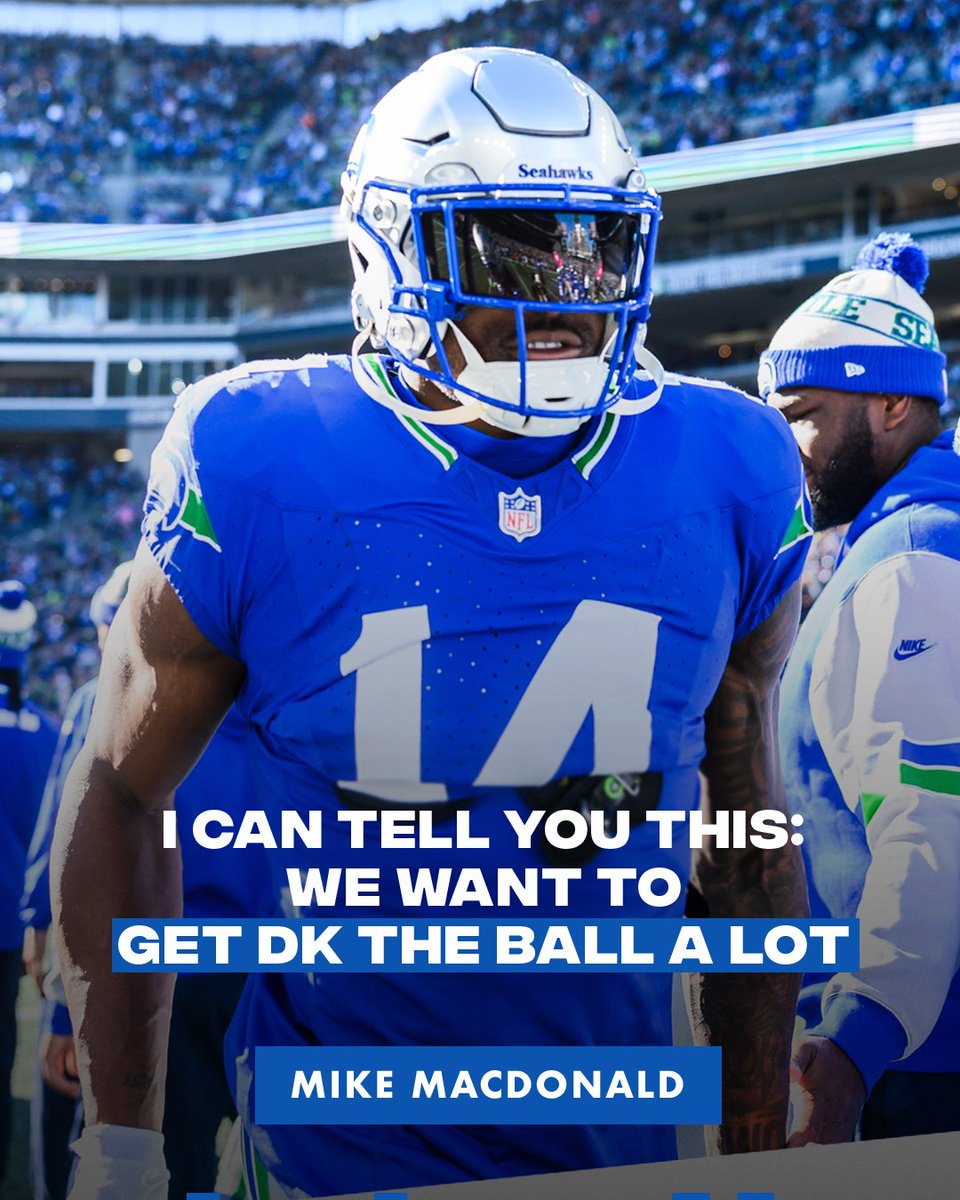 Seahawks's tweet image. That's our guy.