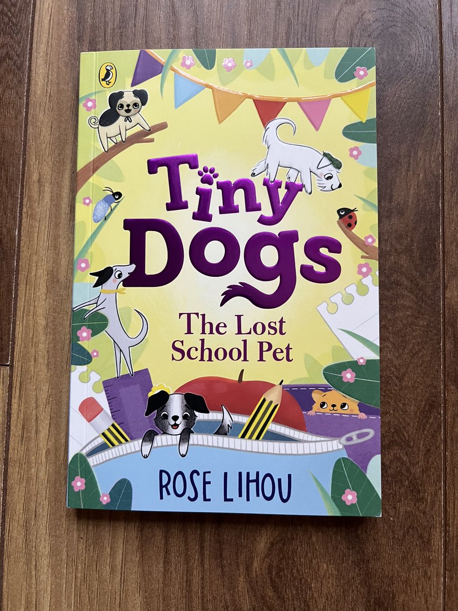 KaelTudor's tweet photo. It’s always a good post day when Tiny Dogs are involved! I’m so excited to have been sent The Lost School Pet, the second book in the Tiny Dogs series by the amazing @roselihou! I can’t wait to get stuck in!

Huge thanks to Rose, @Sally_PR, and @PuffinBooks for sending me a copy! https://t.co/688wbnaY8n