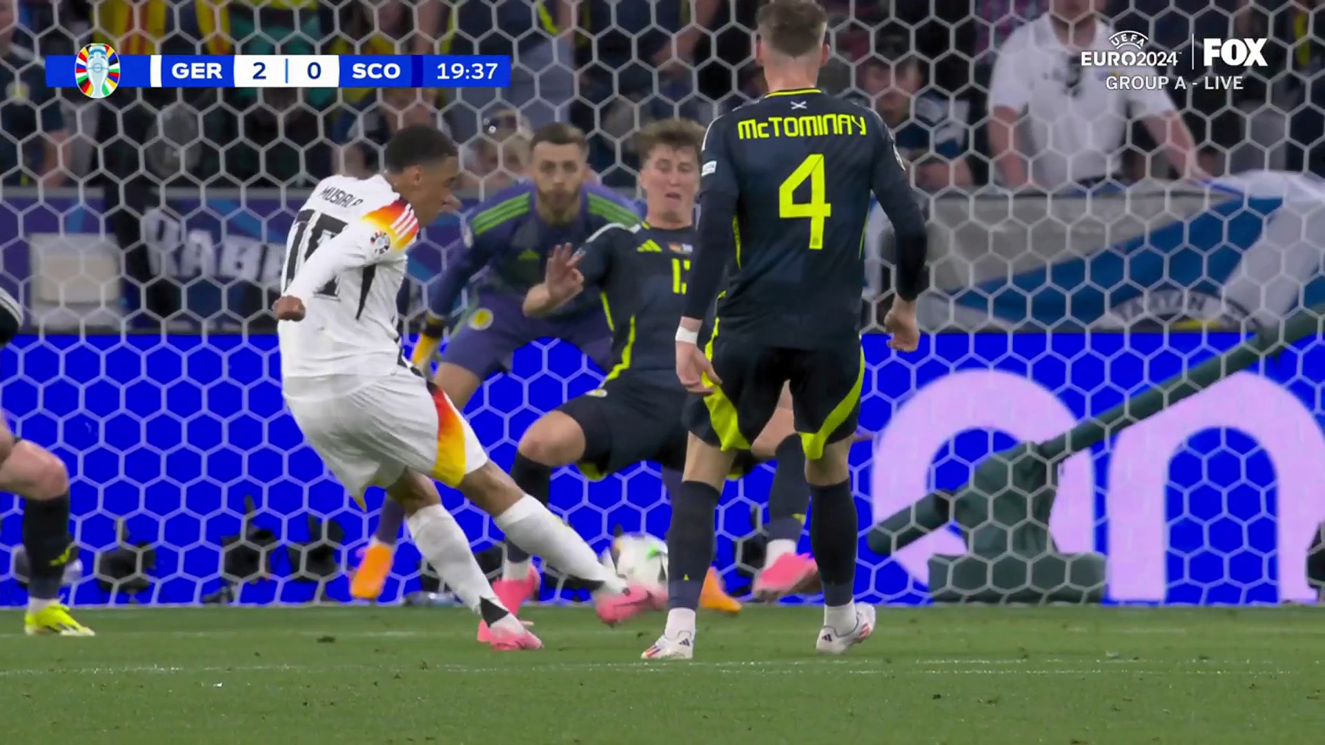 There was no stopping this strike from Musiala 💥⚽️