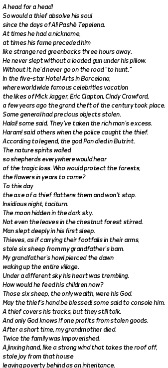 #GraphPoem #DHSI24 #DHSI #vectorprosody #hermeneuticmodeling facebook.com/Margento.Offic…
youtube.com/watch?v=rBcaQs… head for a head!
So would a thief absolve his soul
since the days of Ali Pashë Tepelena.
At times he had a nickname,
at
....