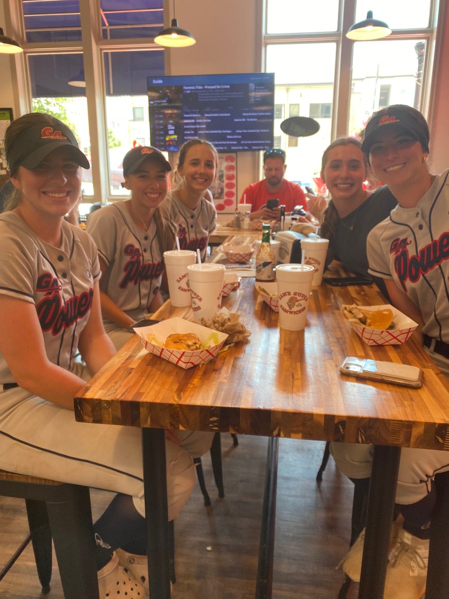 Sam's would like to welcome the ladies from the GeorgiaPower softball team. Thanks for stopping by and good luck