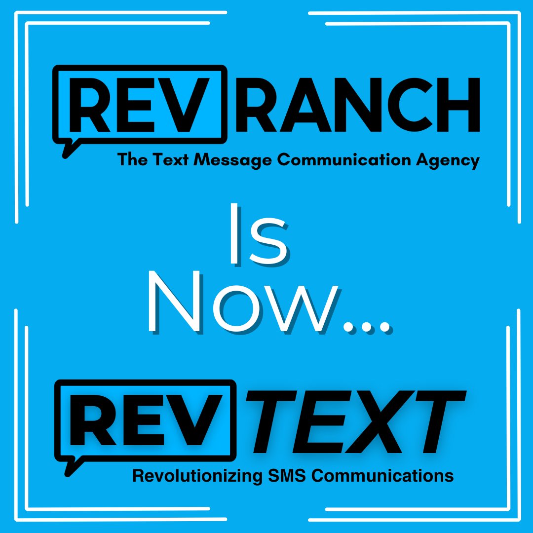 RevTextOfficial's tweet image. RevRanch is now... RevText