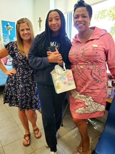 Celebrating our Student of Excellence winner yesterday with our Black Excellence group…congratulations Iness!