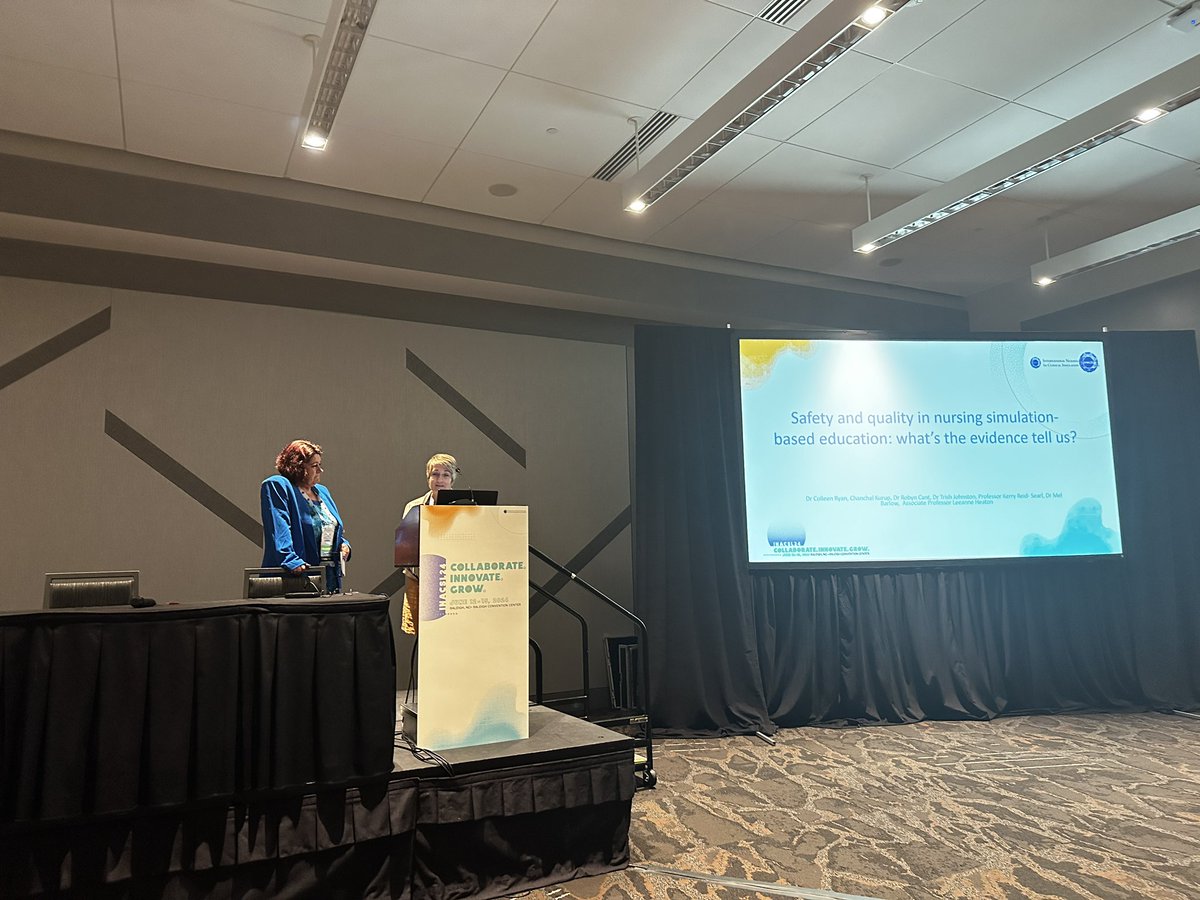Great presentation from <a href="/LeeanneHeaton/">Leeanne Heaton</a> <a href="/ColleenLRyan12/">Colleen Ryan</a> at #INACSL24 <a href="/INACSL/">INACSL</a> <a href="/westernsydusonm/">westernsydusonm</a>