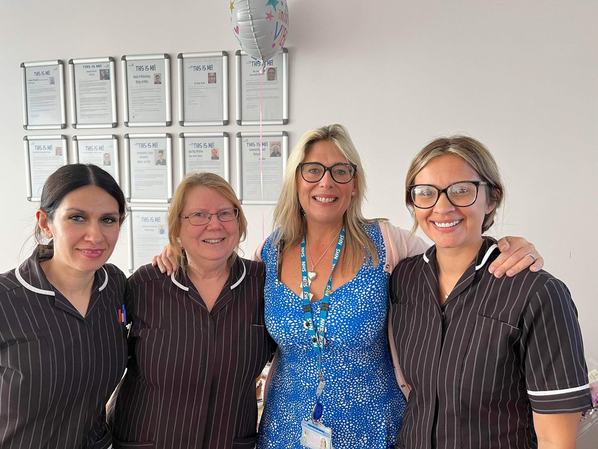 Cheerio to these lovely lot ♥️<a href="/NwangliaftMat/">NWAngliaFT Maternity</a> You are stars 🌟 keep shining brightly …Onto the next part of the journey ..Hello to <a href="/WestHertsNHS/">West Herts Teaching Hospitals NHS Trust</a> see you Monday 👋🏻