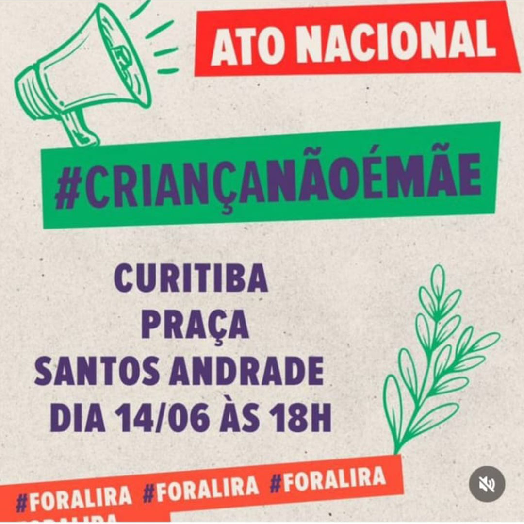APUFPR's tweet photo. Curitiba terá ato contra o “PL do Estuprador” nesta sexta (14), às 18h

https://t.co/Rx4fsOExYe https://t.co/7Hh678LdhP