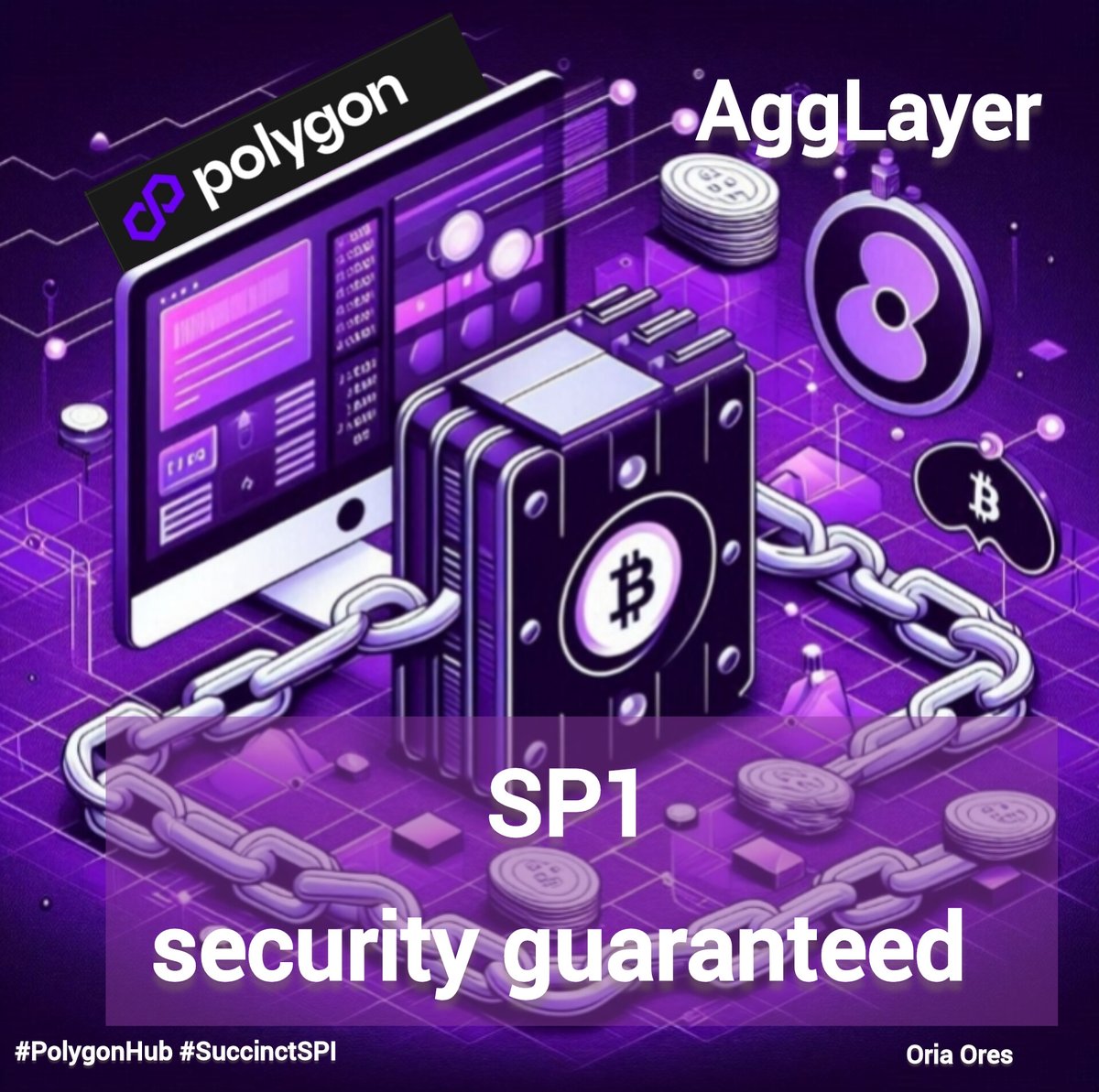 OriaOres's tweet image. Using SP1 adds another layer of security to protect transactions, preventing theft or unauthorized changes. 

#PolygonAggLayer #PolygonHub #SuccinctSPI